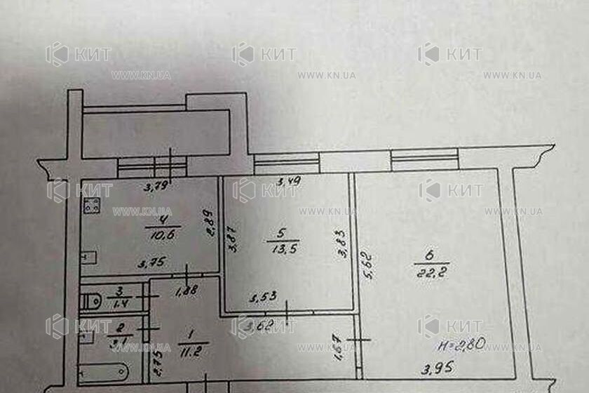 Продажа квартиры Харьков, Малышева, 70м²