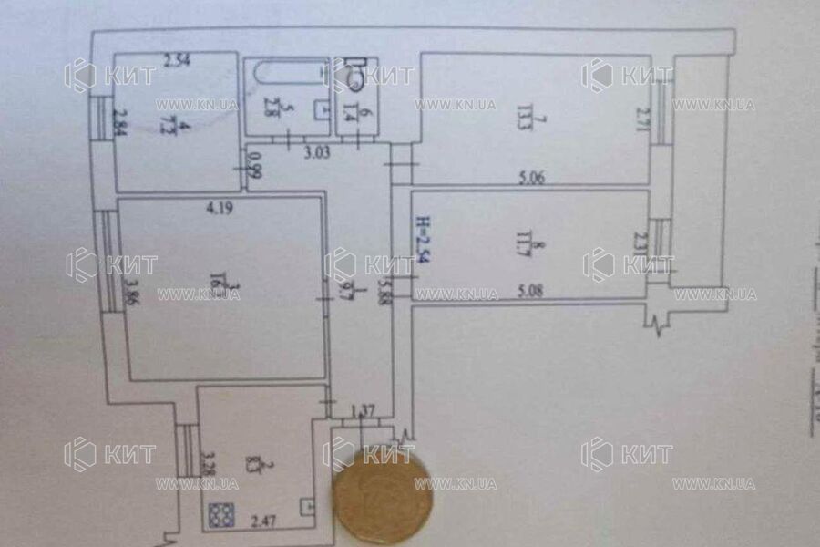 Продажа квартиры Харьков, Холодная гора, 73м²