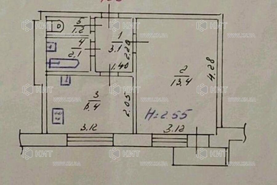 Продаж квартири Харків, Салтівка, 605 мрн., 27м²