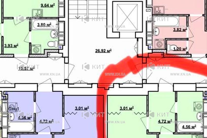 Продаж квартири Харків, ХТЗ, Рогань, 39.46м²