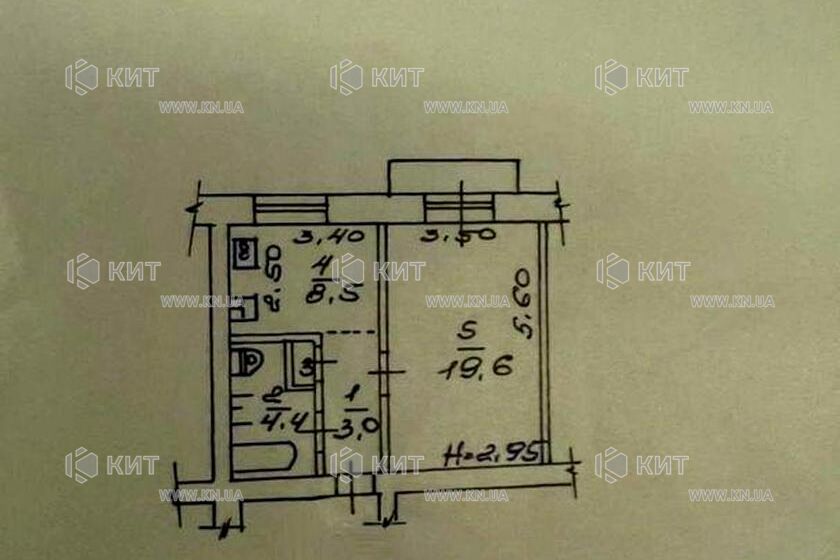 Продаж квартири Харків, Центр, 40м²