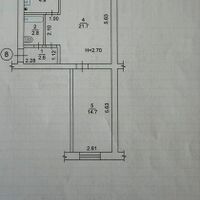 Продажа квартиры Харьков, Старая Салтовка, 46.7м²