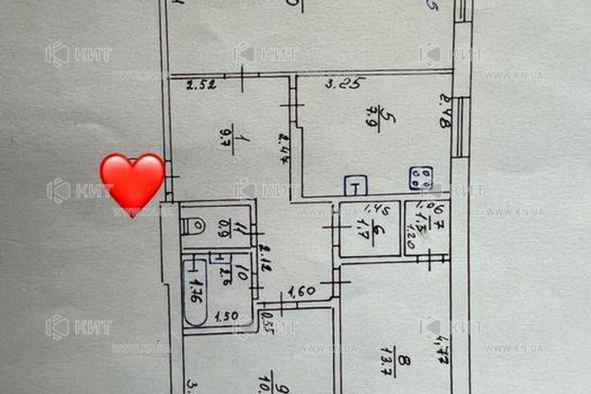 Продажа квартиры Харьков, Жуковского, Пятихатки, 72м²
