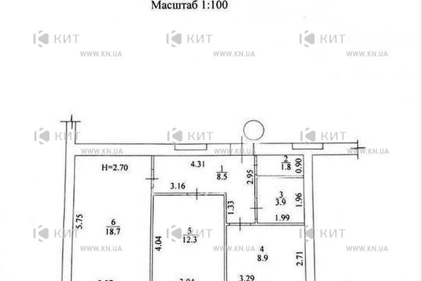 Продажа квартиры Харьков, Салтовка(Бараб.,Украина), 112м²