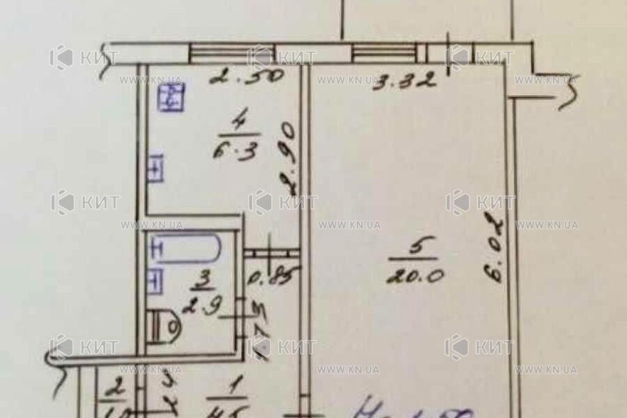 Продаж квартири Харків, Салтівка, 624 мрн., 36м²