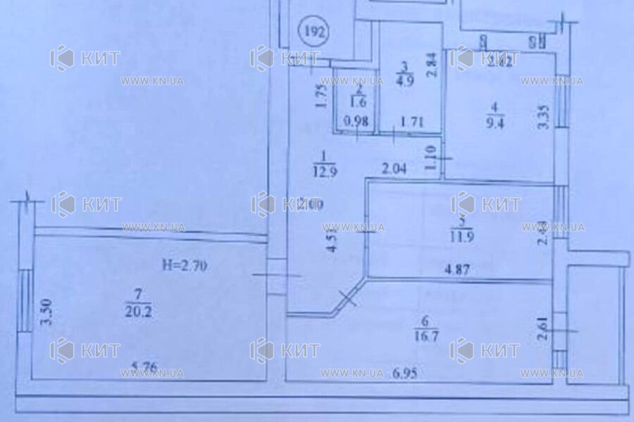 Продажа квартиры Харьков, ХТЗ, Рогань, 80м²