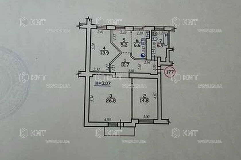 Продаж квартири Харків, Наукова, 86м²