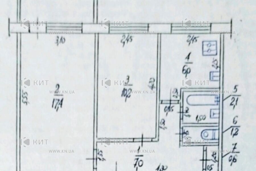 Продаж квартири Харків, Салтівка, 531 мрн., 45.5м²