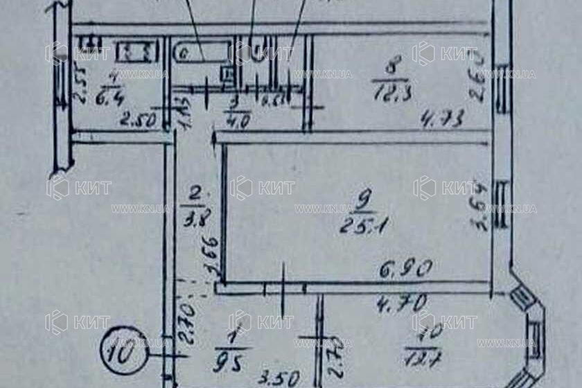 Продажа квартиры Харьков, Старая Салтовка, 79.1м²
