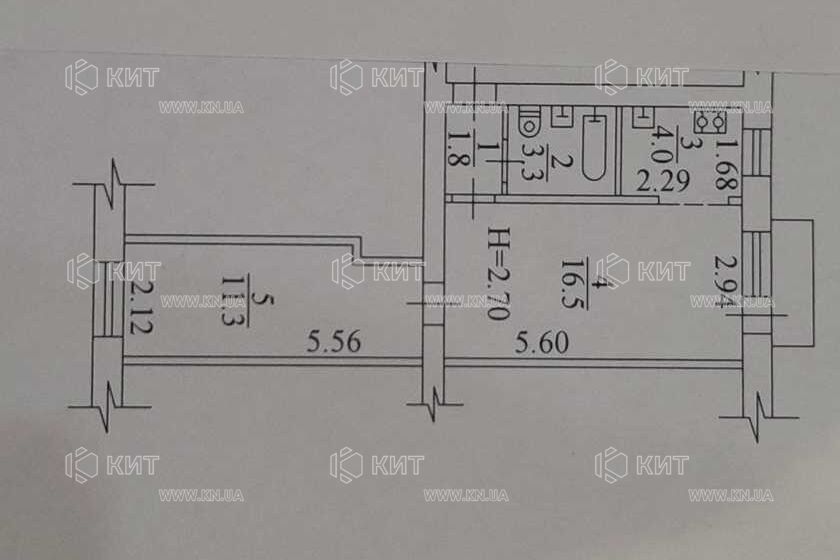 Продажа квартиры Харьков, Павлово Поле, 38м²