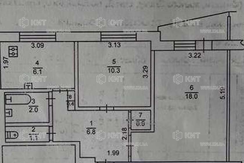Продажа квартиры Харьков, Алексеевка, 46м²