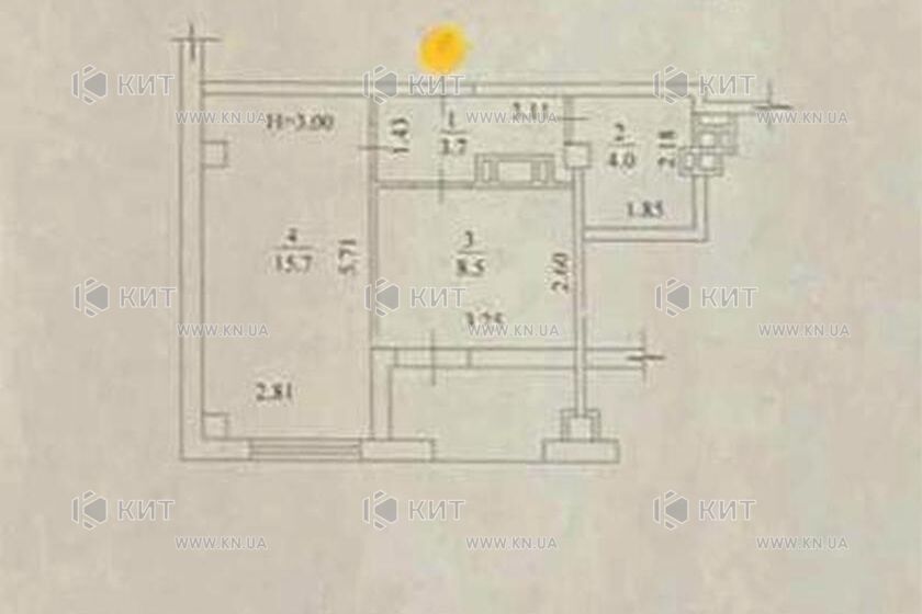 Продаж квартири Харків, Олексіївка, 34м²
