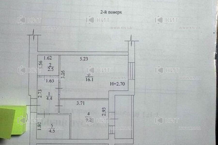 Продаж квартири Харків, Спорт.Гагар.Повст., 38.7м²
