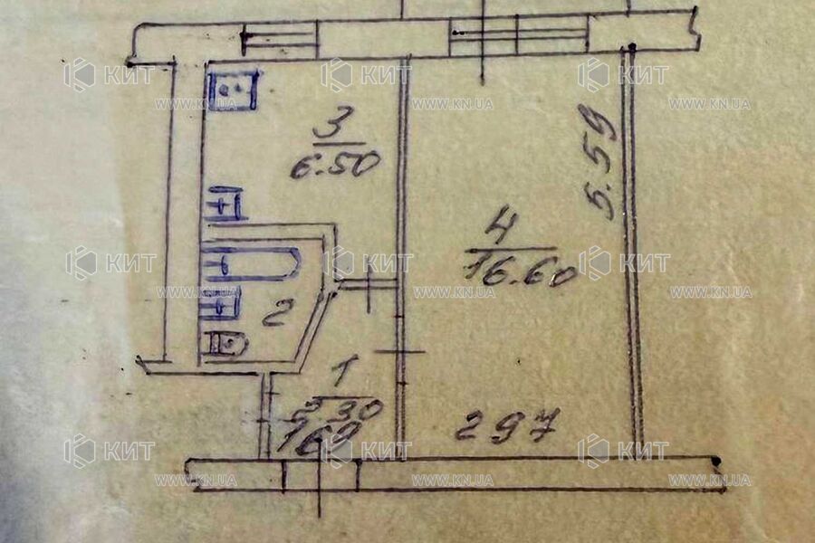 Продаж квартири Харків, Нові Дома, 31м²