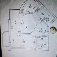 Продажа квартиры Харьков, Павлово Поле, 61м²