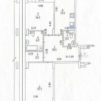 Продаж квартири Харків, Нові Дома, 83м²
