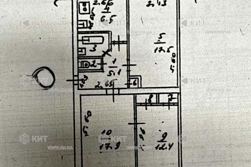 Продаж квартири Харків, Нові Дома, 65м²