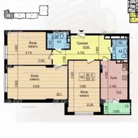 Продаж квартири Харків, Нові Дома, 105м²