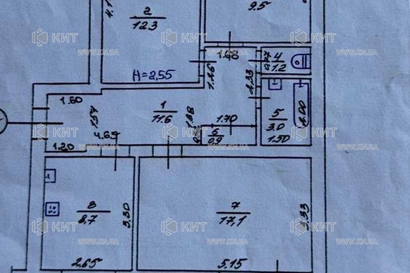 Продажа квартиры Харьков, Одесская, Основа, 67м²