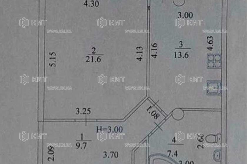 Продаж квартири Харків, Клочківська, 55м²