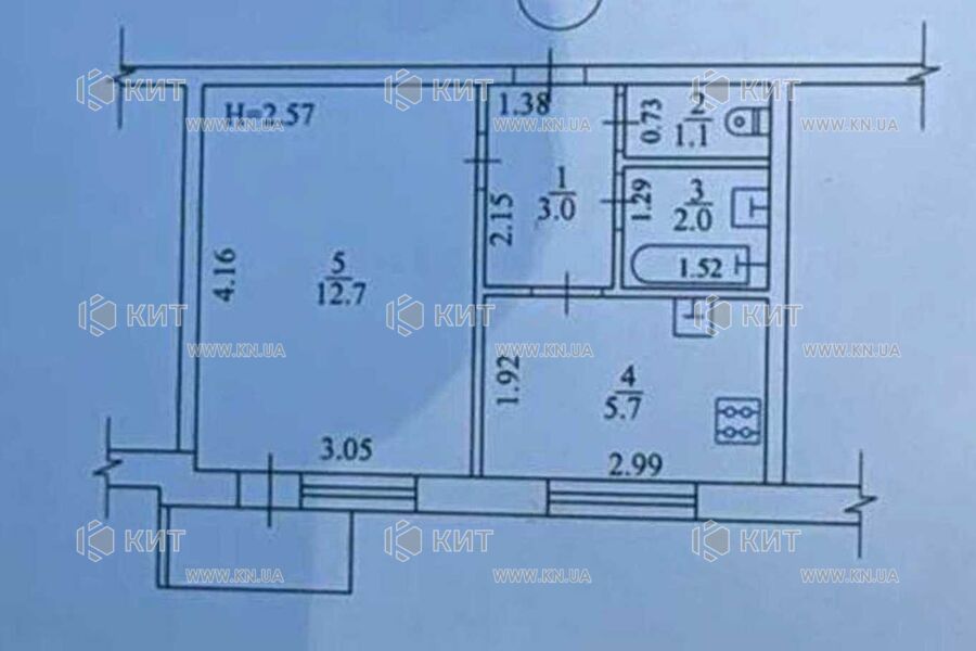 Продажа квартиры Харьков, Холодная гора, 26м²