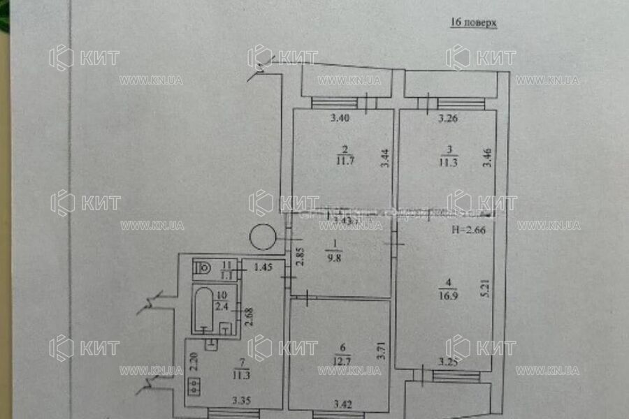 Продажа квартиры Харьков, Салтовка, 626 мрн., 86м²
