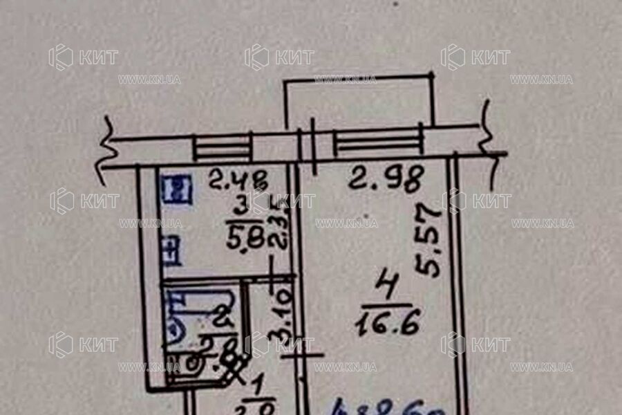 Продажа квартиры Харьков, Павлово Поле, 31м²