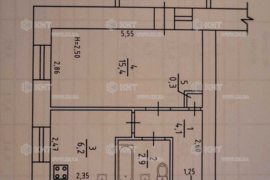 Продаж квартири Харків, Нові Дома, 30м²