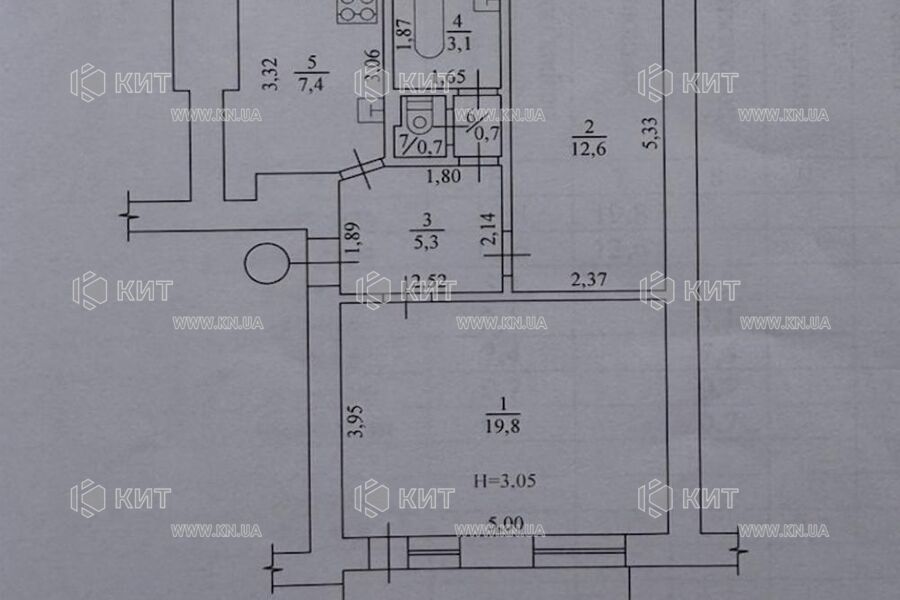 Продажа квартиры Харьков, Научная, 53м²