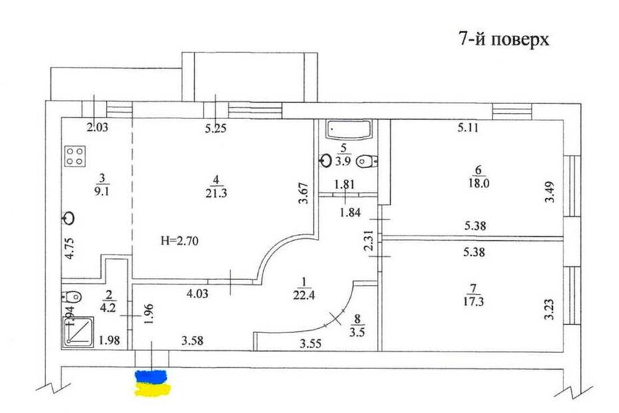 Продажа квартиры Харьков, Алексеевка, 102м²