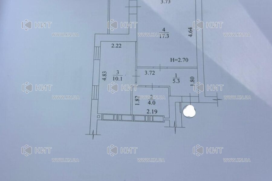 Продажа квартиры Харьков, Киевская, Гидропарк, 40м²