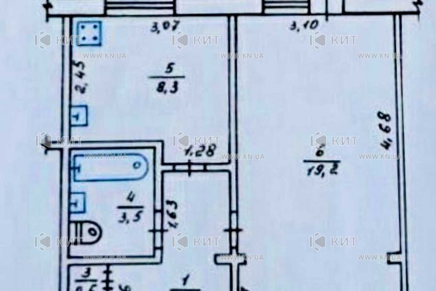 Продаж квартири Харків, Нові Дома, 39м²