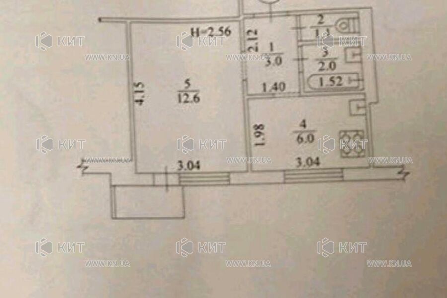 Продажа квартиры Харьков, Алексеевка, 26м²