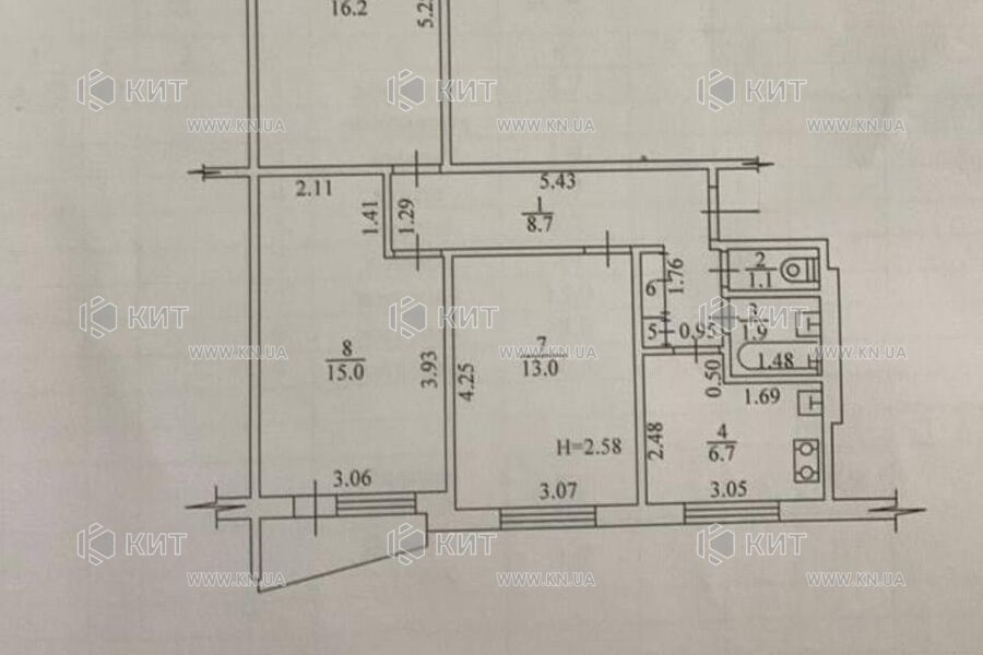 Продажа квартиры Харьков, Салтовка, 520 мрн., 67м²