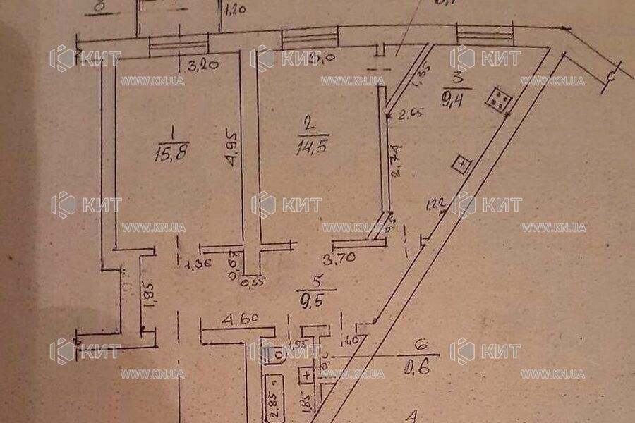 Продажа квартиры Харьков, Спортивная, Гагарина, Защитников, 55м²