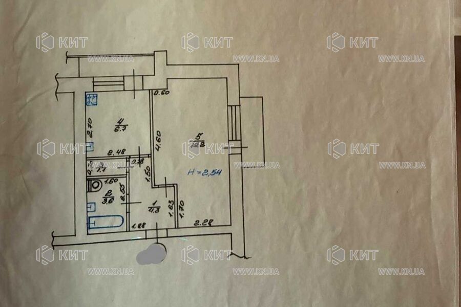 Продаж квартири Харків, Центр, 37м²