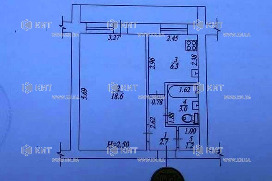 Продажа квартиры Харьков, Старая Салтовка, 37м²