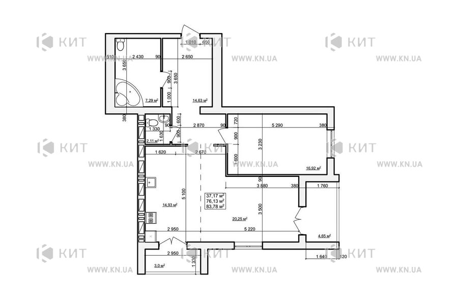 Продажа квартиры Харьков, Малышева, 83.7м²