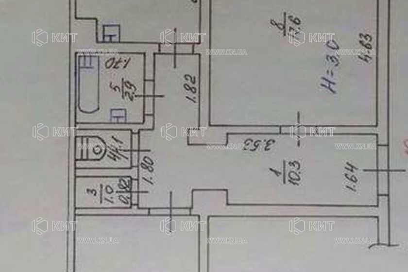 Продажа квартиры Харьков, Жуковского, Пятихатки, 55м²