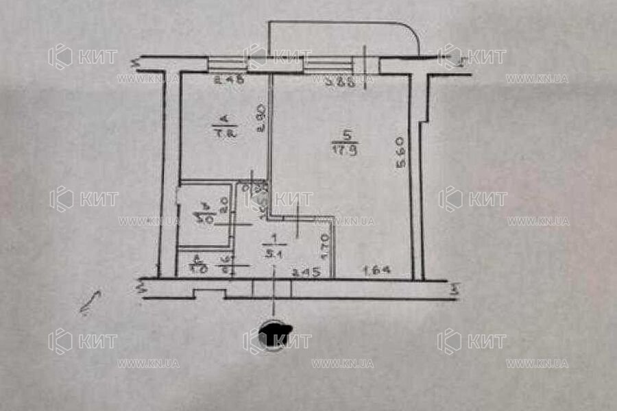 Продаж квартири Харків, Салтівка, 625 мрн., 36м²