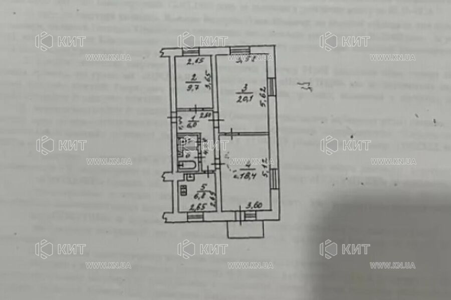 Продаж квартири Харків, Спорт.Гагар.Повст., 66м²