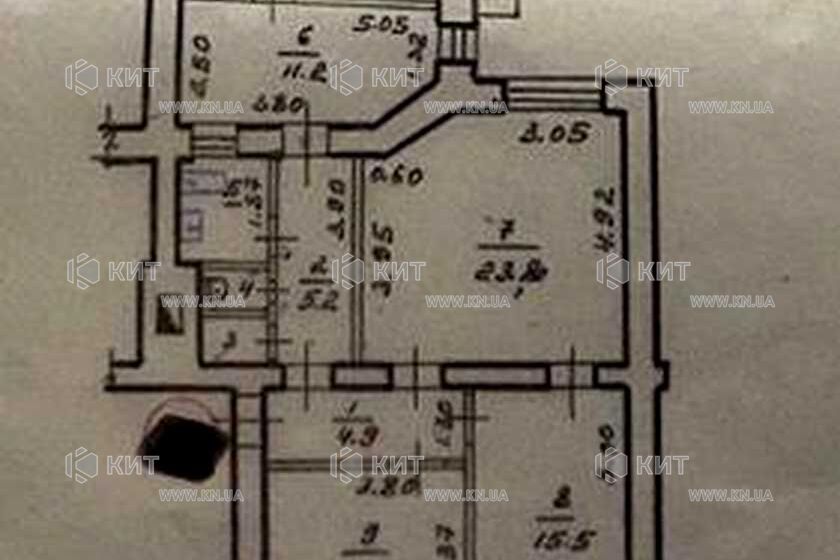 Продаж квартири Харків, Центр, 95.4м²