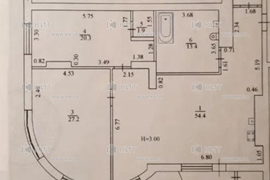 Продажа квартиры Харьков, Павлово Поле, 125.7м²