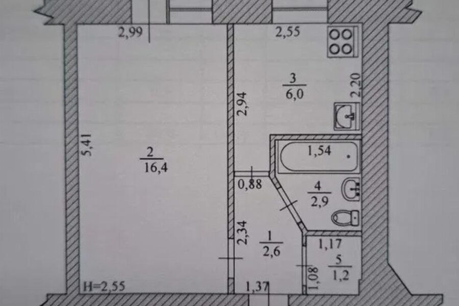 Продажа квартиры Харьков, Новые дома, 30м²