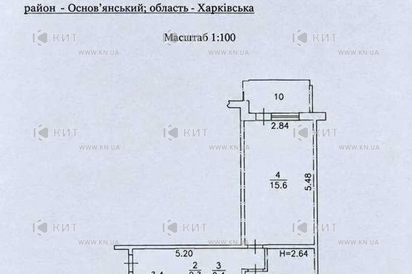 Продаж квартири Харків, Одеська, Основа, 67м²