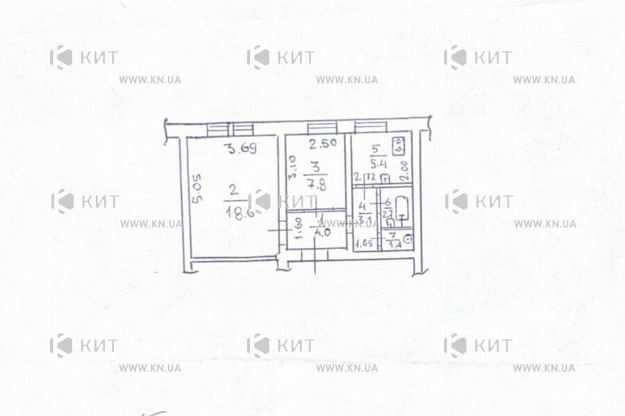 Продажа квартиры Харьков, Старая Салтовка, 43м²