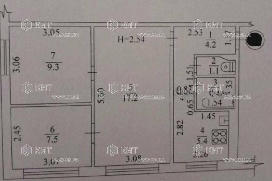 Продажа квартиры Харьков, Салтовка, 605 мрн., 47м²