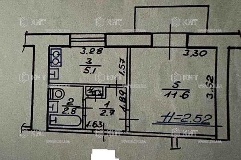 Продажа квартиры Харьков, Аэропорт, Мерефянское шоссе, 26м²