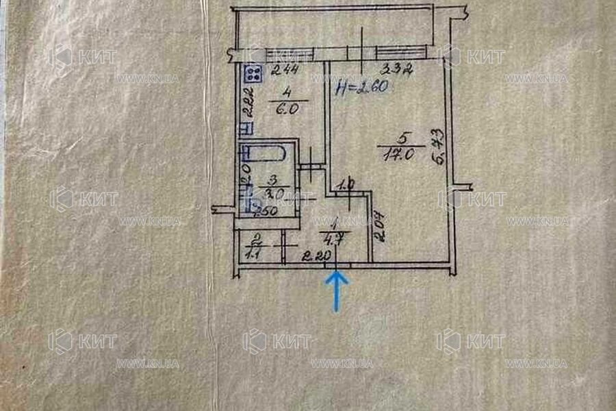 Продажа квартиры Харьков, ХТЗ, Рогань, 35м²
