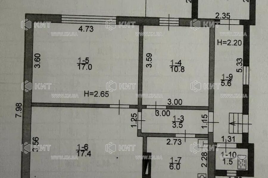 Продаж будинку Харків, Тюрінка, 68м²